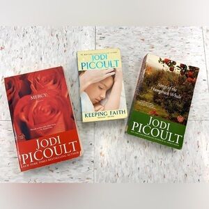 Set of 3 Jodi Picoult Books Mercy Keeping Faith Song of the Humpback Whale